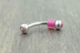 Red Opal Silver Rook Earring Daith Piercing Eyebrow Ring