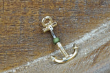 Gold Anchor Belly Button Jewelry Ring In-N-Out