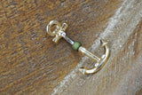 Gold Anchor Belly Button Jewelry Ring In-N-Out
