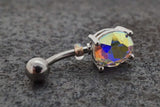 AB Aurora Borealis Belly Ring