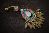 Large Gold Boho Gypsy Beaded Belly Button Navel Rings