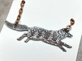Copper Fox Totem Necklace