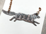 Copper Fox Totem Necklace