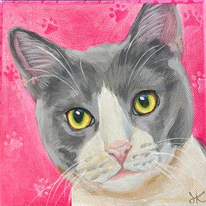 6x6 Inch Pet Portrait