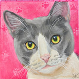 6x6 Inch Pet Portrait