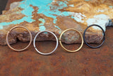 Rose Gold, Gold, Black or Silver Nose Hoop Nose Ring 16G 18G 20G Rose Gold Nose Piercing