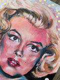 The One And Only Mixed Media Painting Graffiti Marilyn Monroe