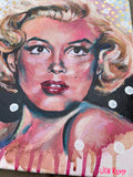 The One And Only Mixed Media Painting Graffiti Marilyn Monroe