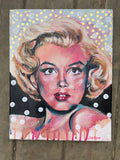 The One And Only Mixed Media Painting Graffiti Marilyn Monroe