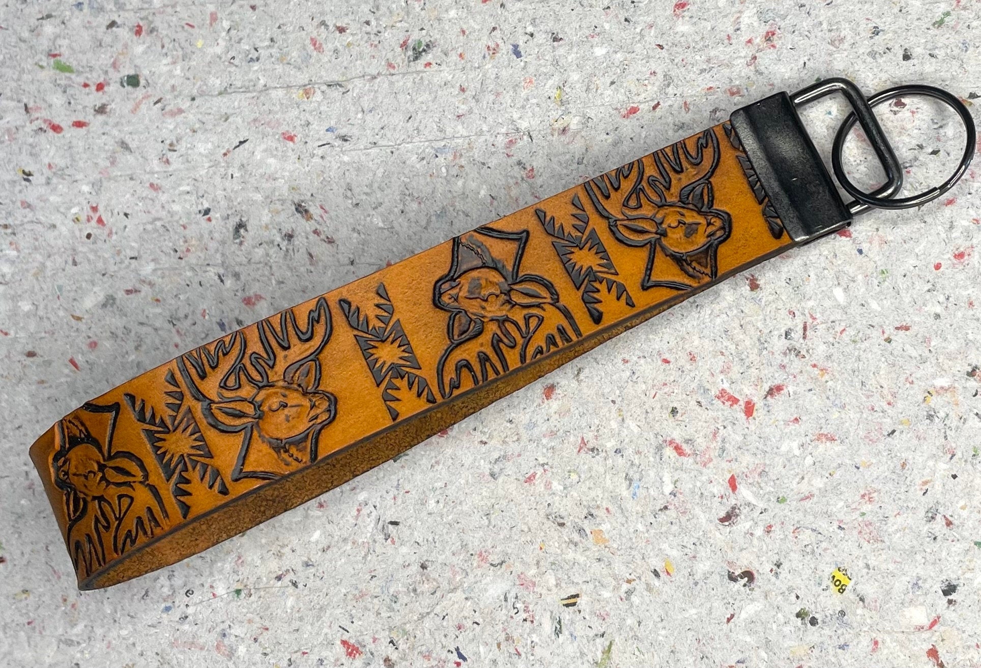 Keychain, Designer Wholesale Wristlet Keychain, Faux Leather Key