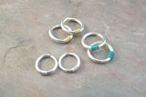 18 Gauge Surgical Steel Hoop Earrings You Choose Wire Color