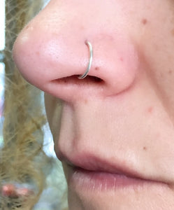 Nose Hoop Septum Hoop Nose Ring 16 18 20 Gauge